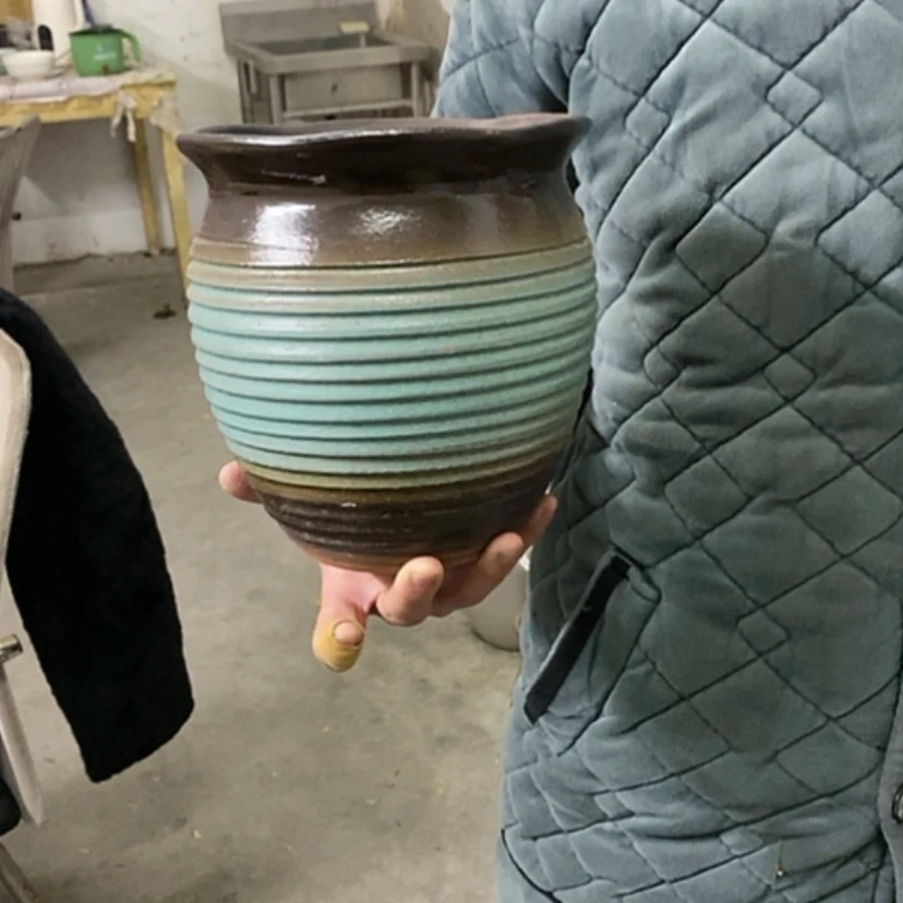 【闪购商品】紫砂花盆口18高20