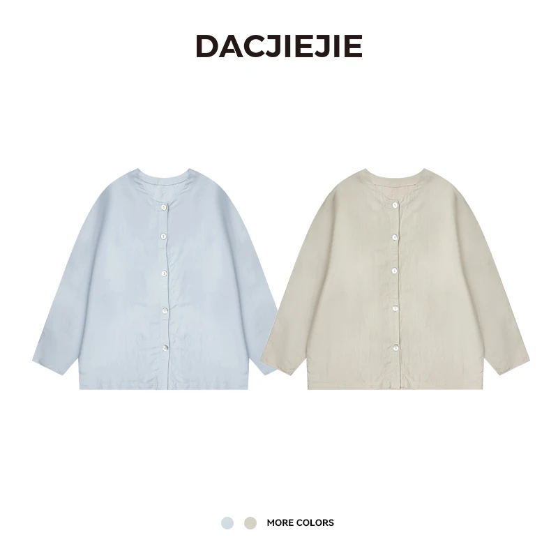 【净版亚麻开衫】外套上衣2024夏季新款时尚轻奢宽松显瘦