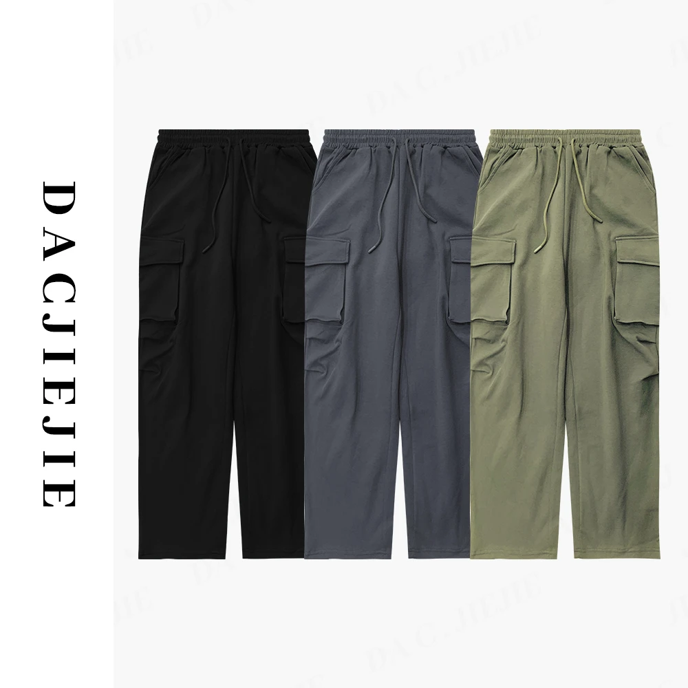 【直筒工装裤】户外宽松春夏修身常规街头潮流洋气高腰女