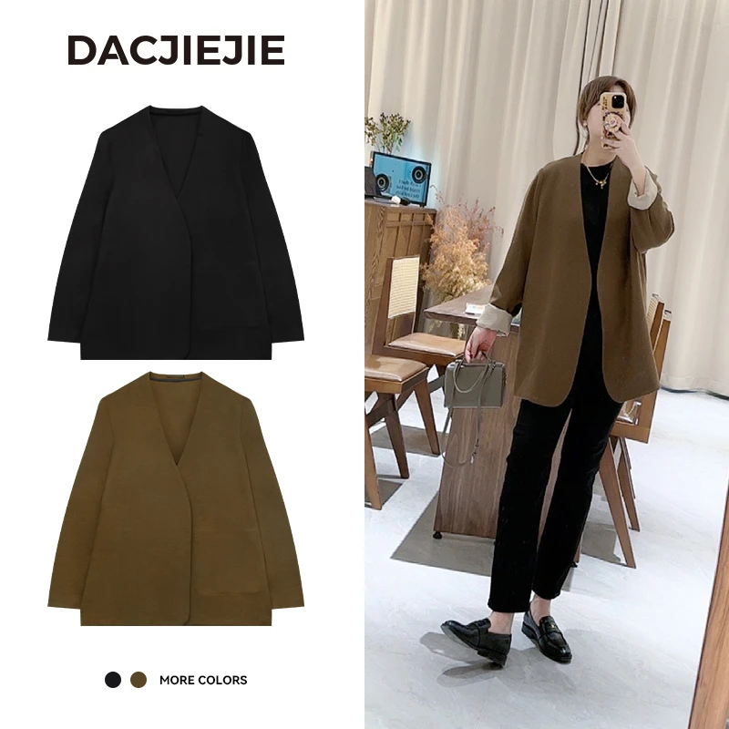 【定制西装】2024新款秋装宽松西装外套女韩版小西装显瘦