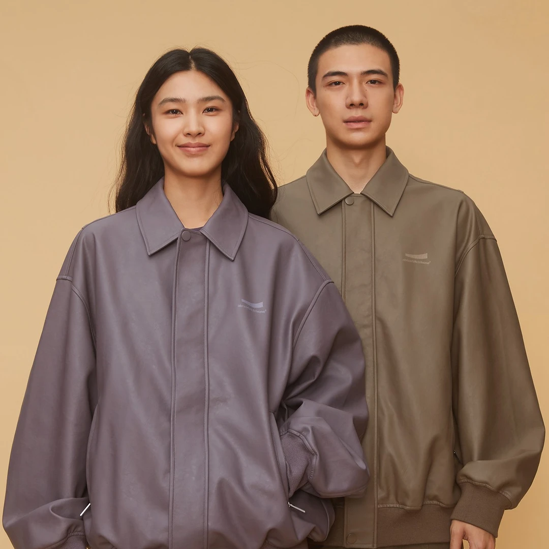 CHINISM CHab机车PU皮夹克外套男高街皮衣潮8028