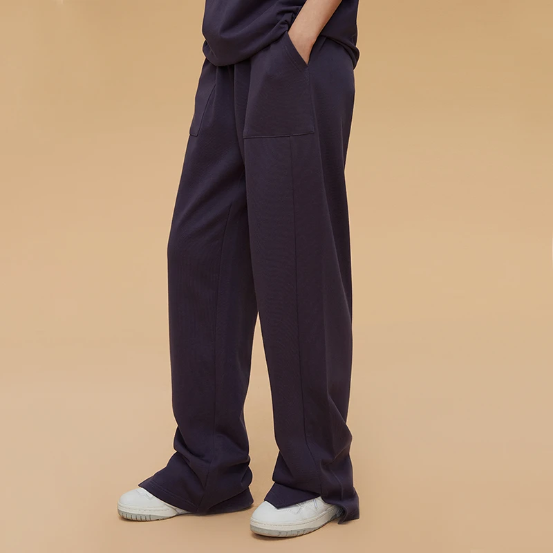 CHINISM CHab系列休闲裤男宽松重磅复古垂感秋季直筒长裤1034