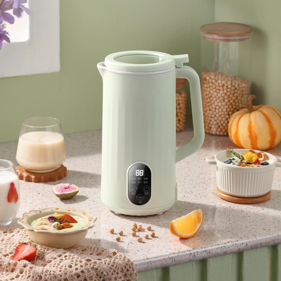 豆浆机家用小型迷你全自动多功能破壁机米糊免煮免过滤1-2-3-4人