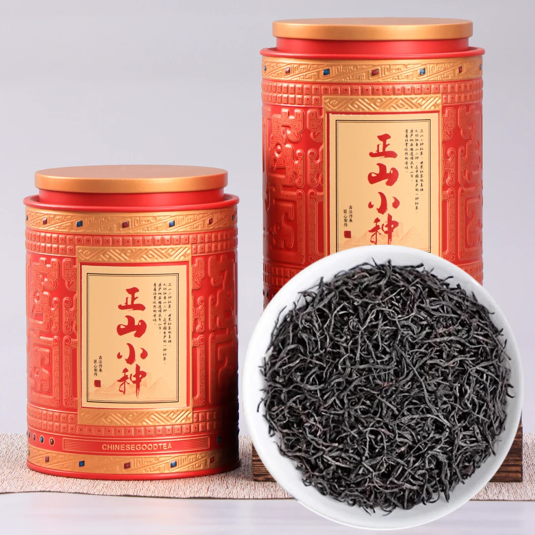 2025正山小种红茶头新茶叶浓香型武夷红茶正山小种花果香蜜香罐装