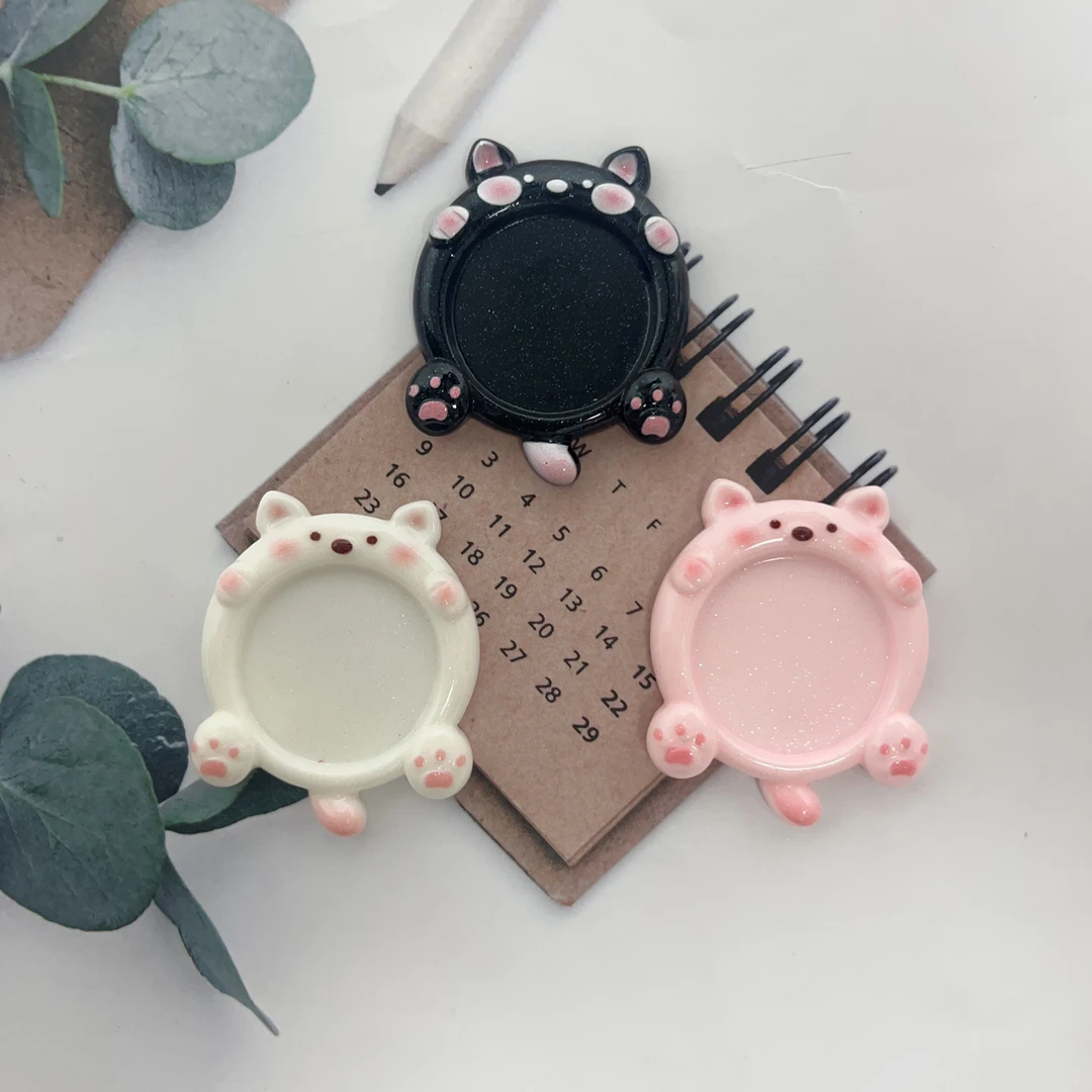 【底托片片链接】  树脂卡通饰品配件