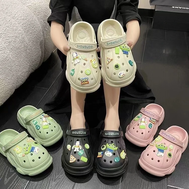 【粉丝福利】洞洞鞋防滑防臭外穿可爱卡通凉拖鞋女夏天