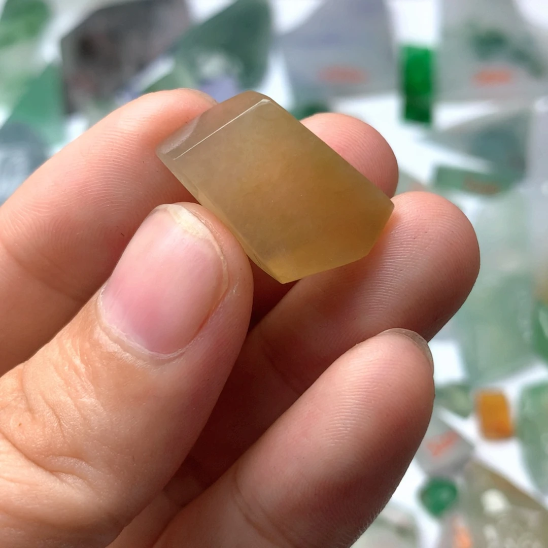 定制翡翠未镶嵌天然缅甸翡翠吊坠挂件