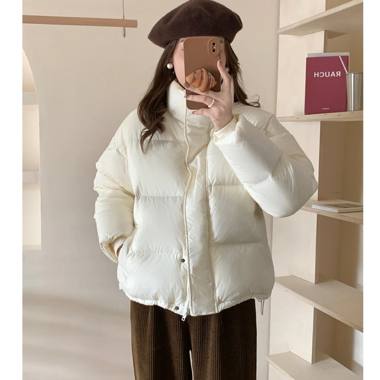 （福利款）95白鸭绒羽绒服 韩版宽松 潮流平替 百搭 男女抗寒（立领）