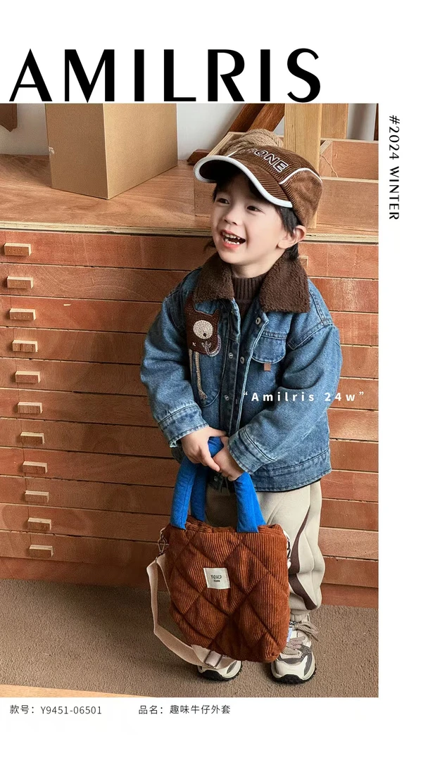 趣味牛仔外套舒适