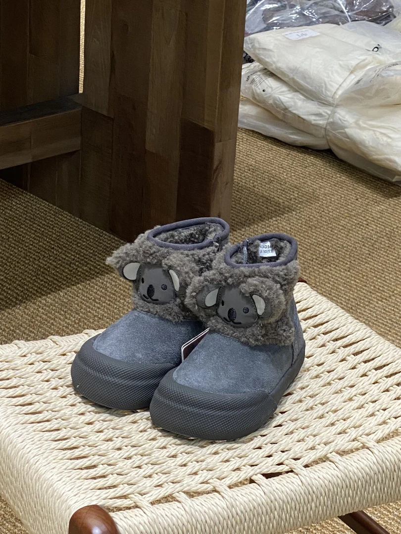 雪地鞋加绒加厚保暖