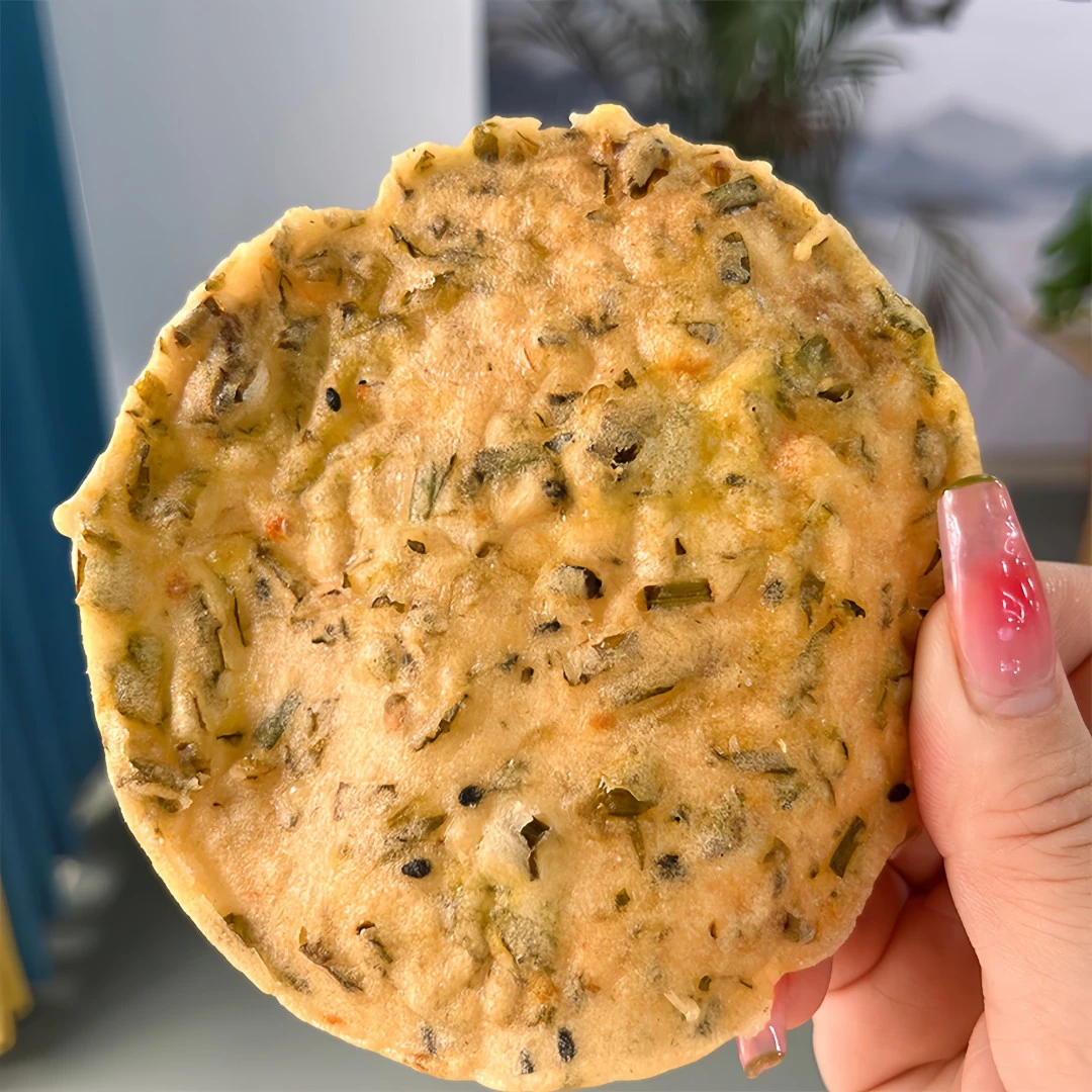 江西赣南特产花生巴客家传统休闲小吃月亮巴香脆美味豆巴子豆饼粑