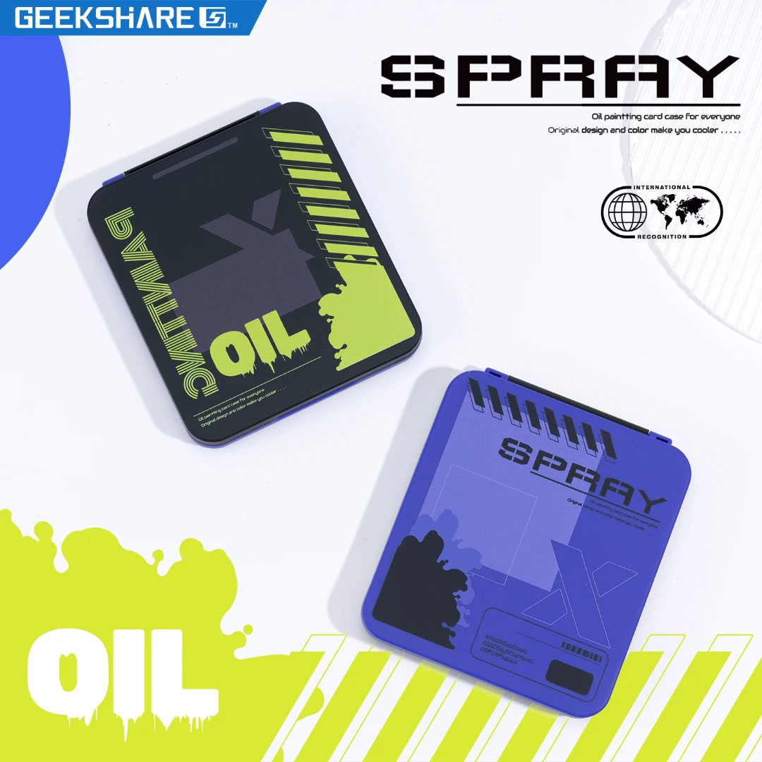 GEEKSHARE/极想switch游戏卡带收纳盒迷你卡包磁吸卡盒小巧便携