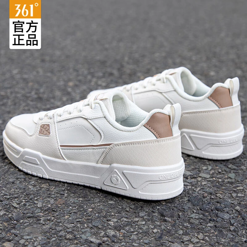 361°男鞋子苏打小白鞋防泼水板鞋2025秋冬运动鞋潮流男保暖休闲鞋