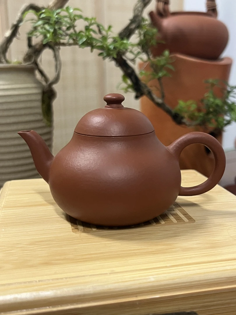 陈继湘摹古梨氏壶90ml潮州全手工小品手拉壶潮汕功夫茶具泡茶壶