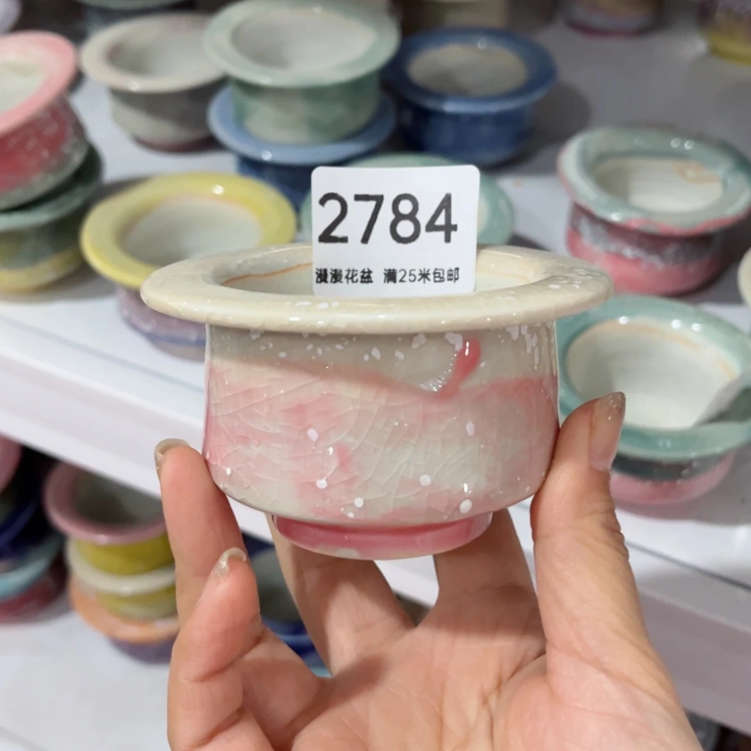 【闪购商品】瓷盆2784