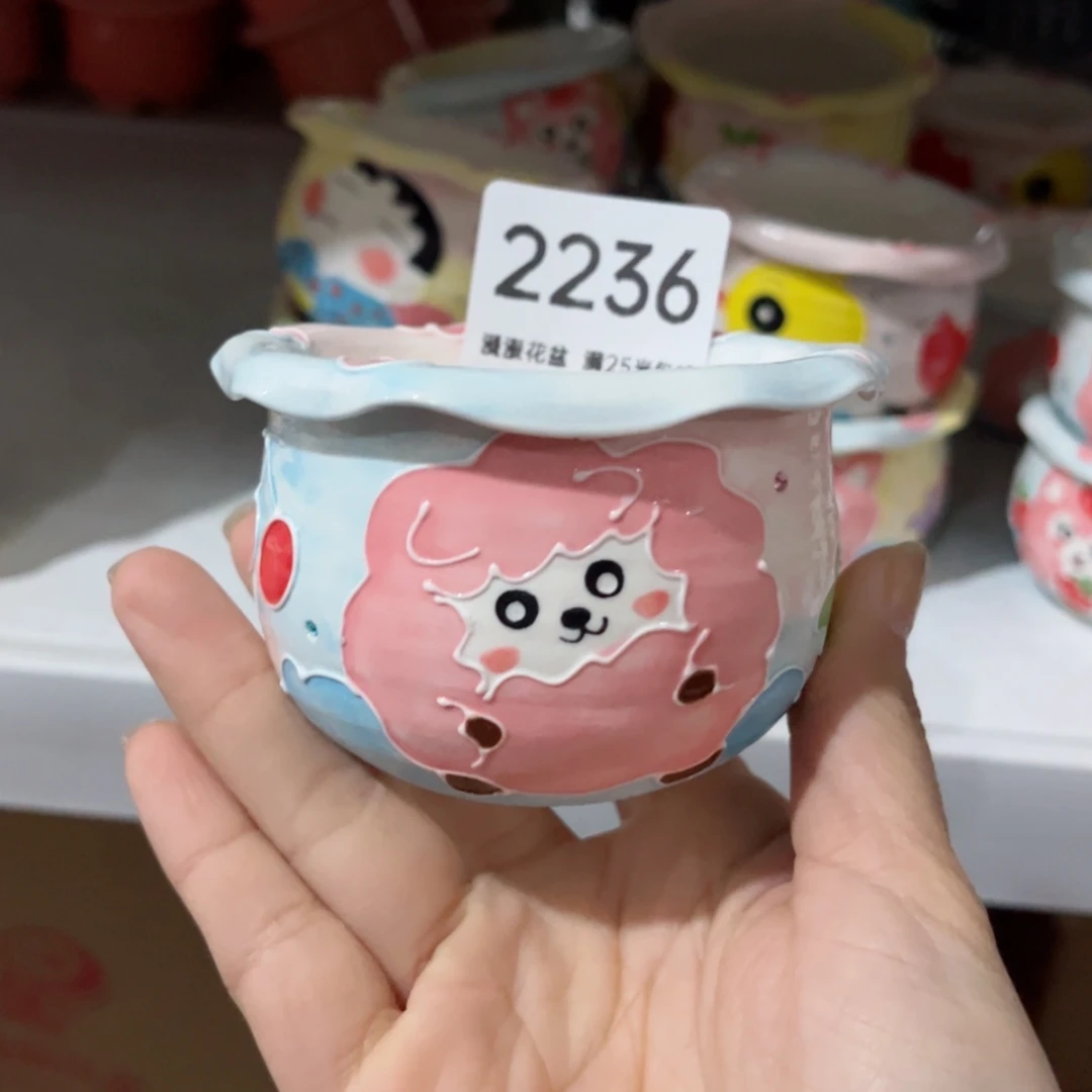 【闪购商品】瓷盆2236