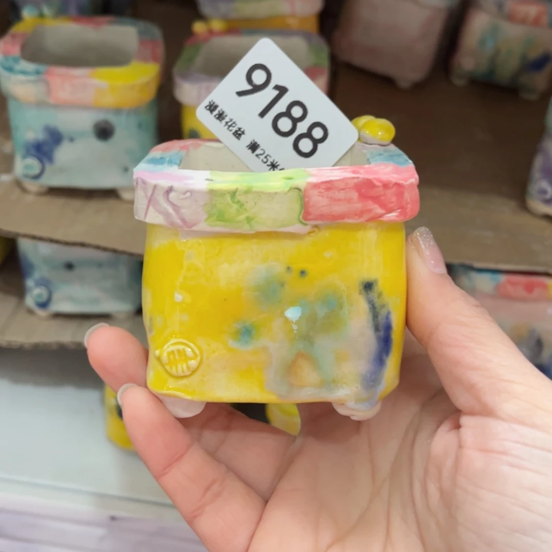 【闪购商品】瓷盆瑕9188