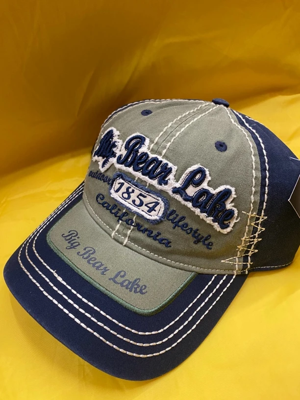 4号 全棉微弯檐棒球帽