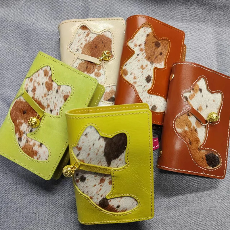 真皮活页手账本活页本简约小清新牛皮笔记本可拆卸手工制作便携本