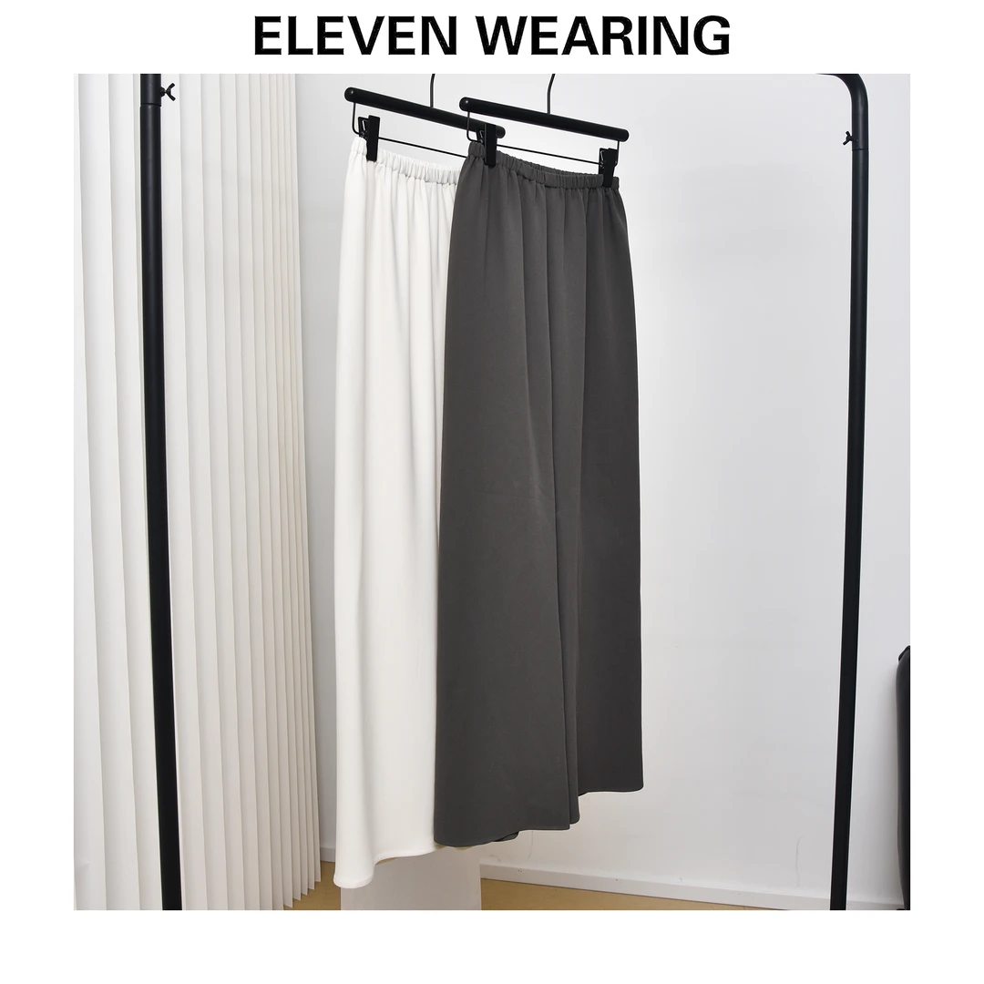 11wearing【月间海2.0】阔腿裤直筒长裤