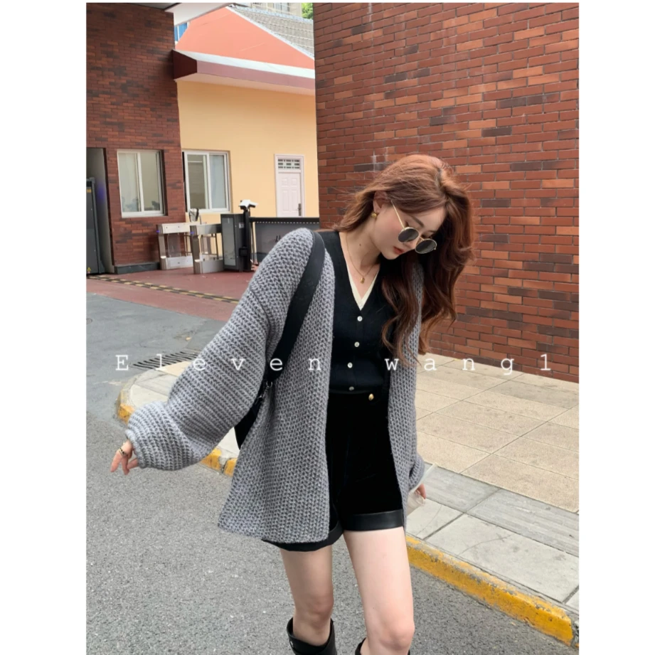 11wearing【曼城旧事】慵懒法式开衫-221