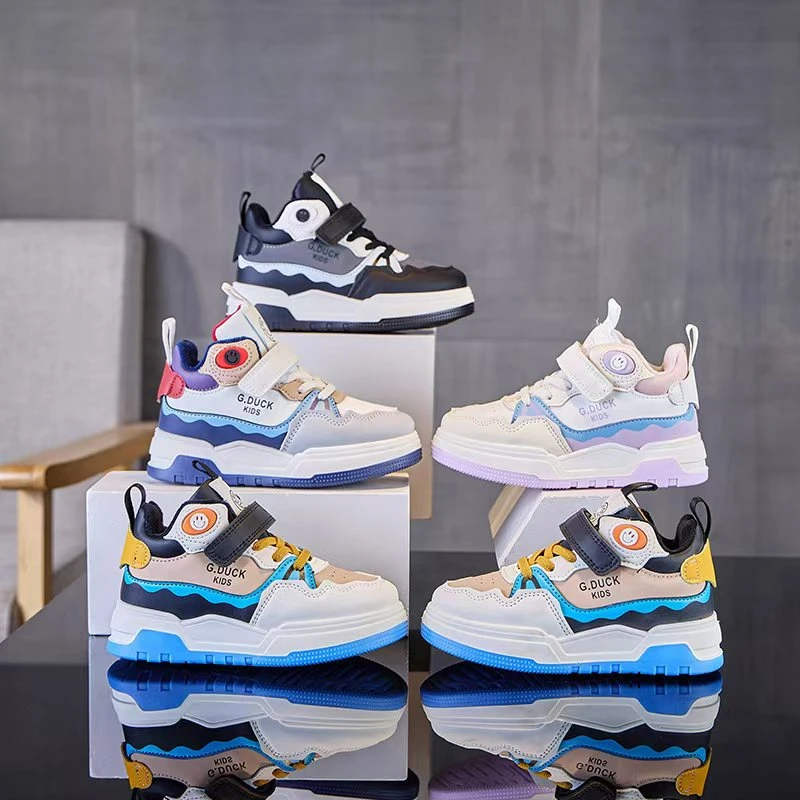 [棉款]1827儿童休闲防滑板鞋码26-37