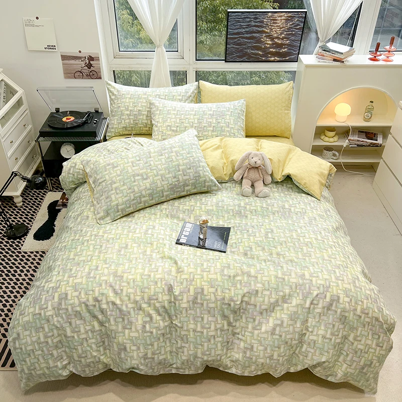 2023新款40支简约系列四件套