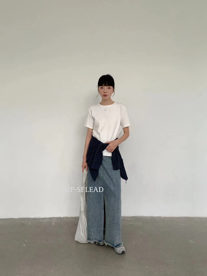 ShuiJING  秋冬百搭巨舒服磨毛T恤