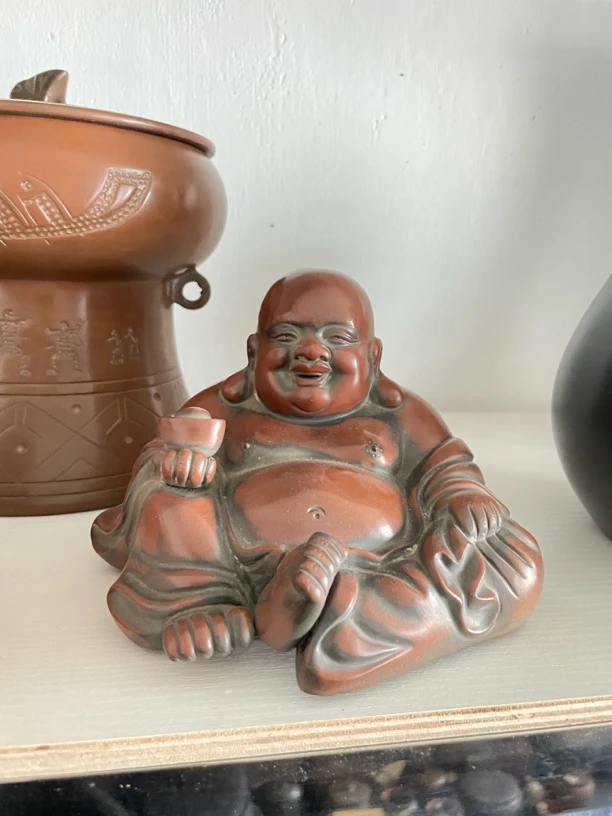 坭兴陶大肚弥勒佛