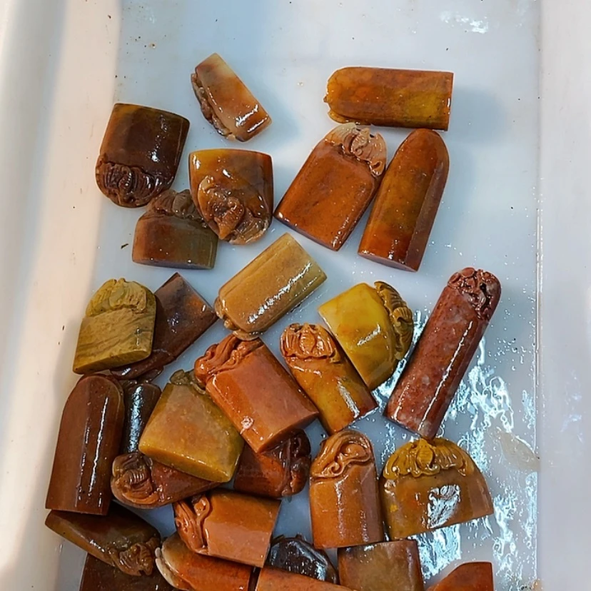 【闪购商品】寿山石印石确****人