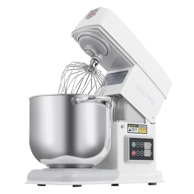 乔立7600厨师机家用小型和面机揉面商用奶油机7L低噪搅拌机鲜奶机