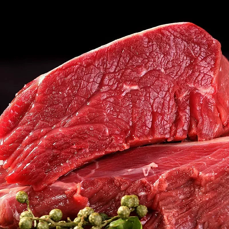 【清真】4斤装 新鲜精选大块牛肉 谷饲牛肉香鲜嫩精选营养鲜 大块肉
