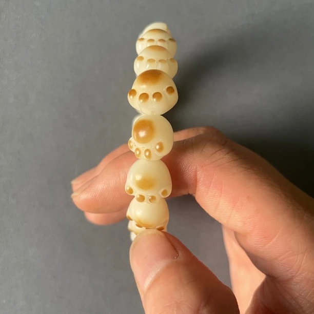 炭烤小猫爪菩提根手串