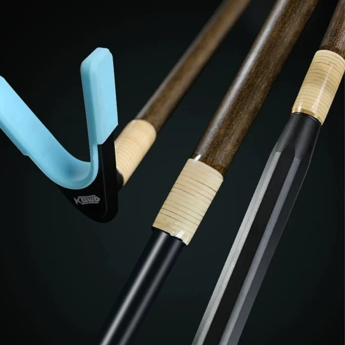 空钩悟道仿竹并继竿挂 2.1米超轻碳素炮台支架台钓钓鱼竿超硬杆架