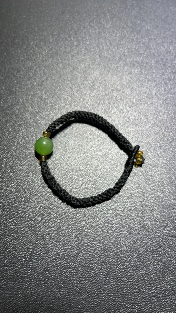 非金属玻璃手链 手工DIY手链带扣子自由编绳包定制单珠