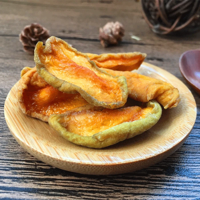 晋北农家散装果脯桃条桃干零食果干即食袋装黄桃干