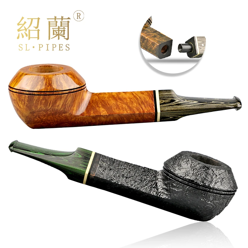 经典登登同款4117手工牛头犬12年陈化西班牙石楠木坎伯兰斗嘴包邮