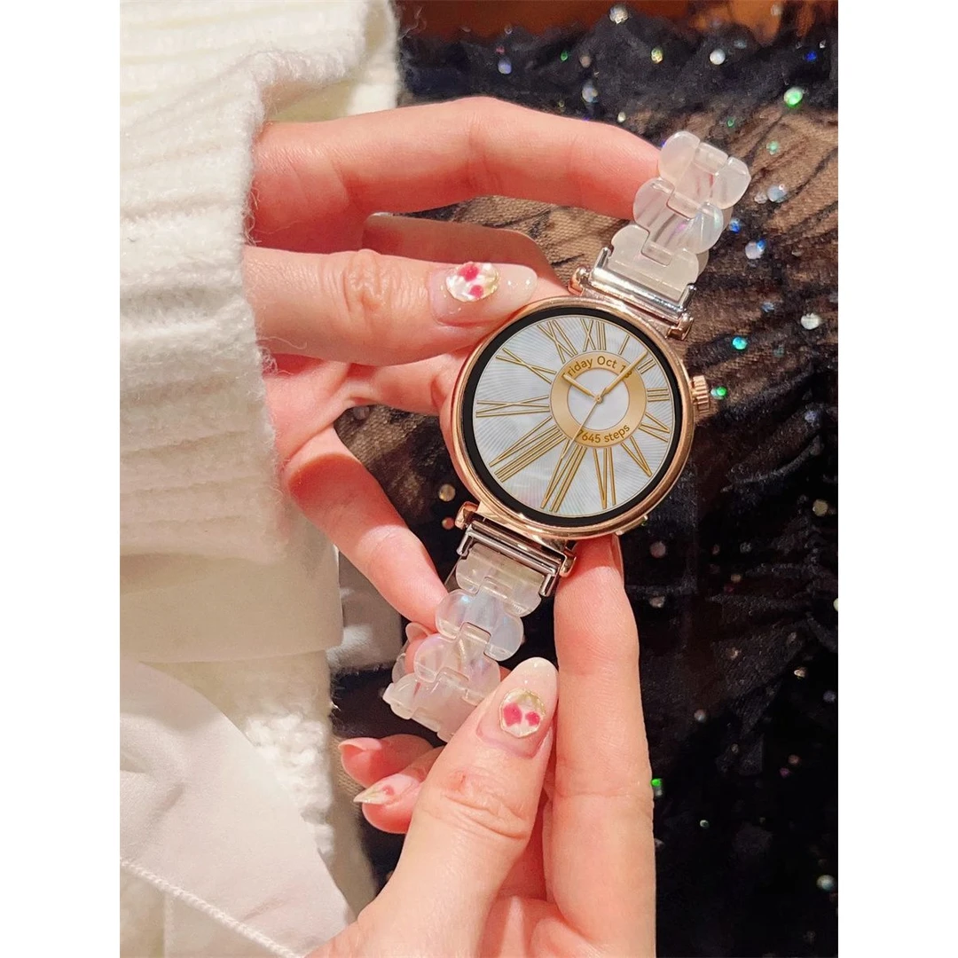 适用华为GT5/4新款椭圆树脂表带watch32pro夏天高颜值腕带46/41mm