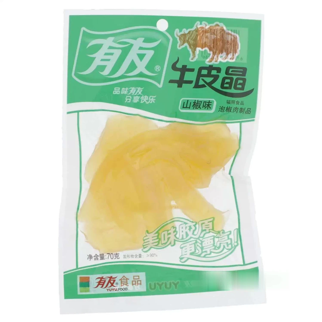 有友 山椒味牛皮晶 70g/袋