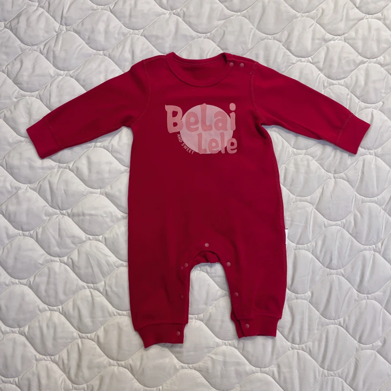【德绒】【无骨工艺】【贴身穿】婴儿连体衣服春秋冬睡袋连体内衣