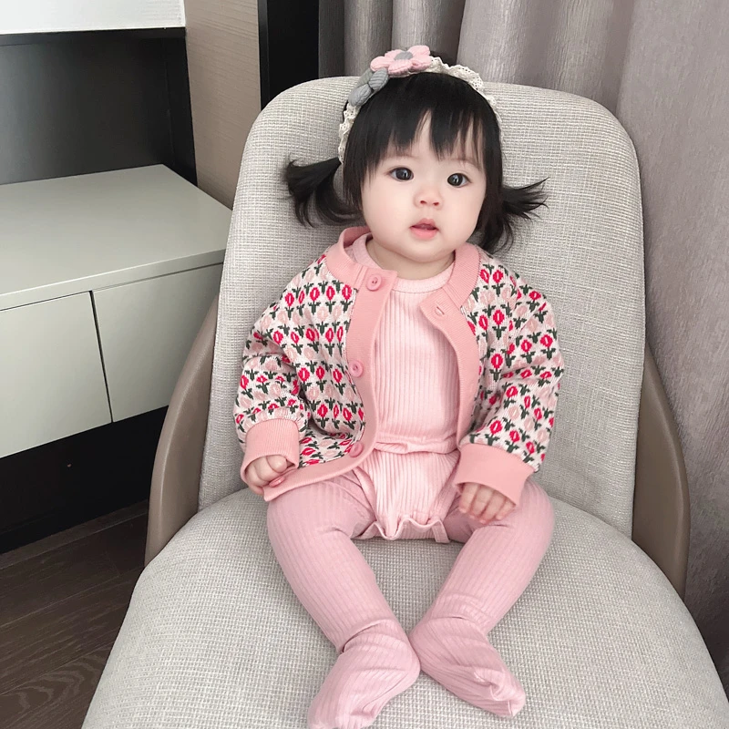 婴儿童上衣服男童宝宝开衫外小童女童1岁3个月春装秋季