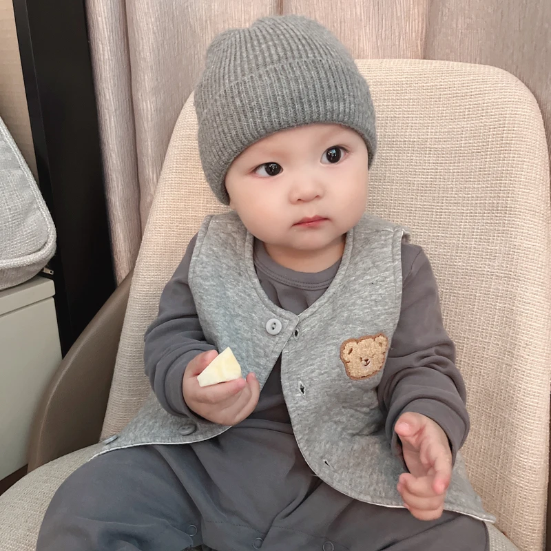 宝宝马甲春秋外穿男童坎肩儿童男新生儿童装婴儿上衣背心马夹秋装