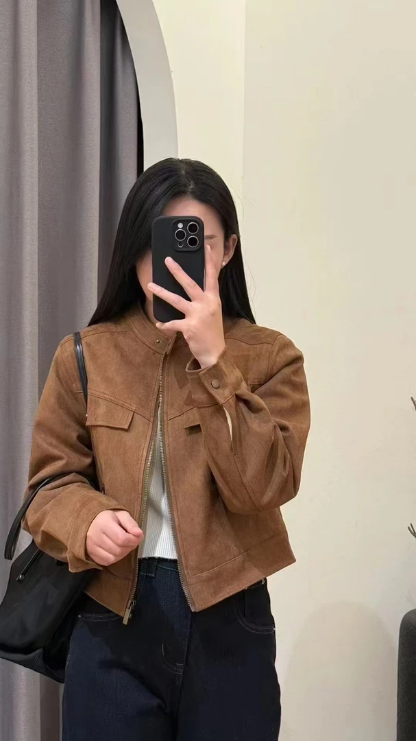 时尚百搭洋气加绒外套