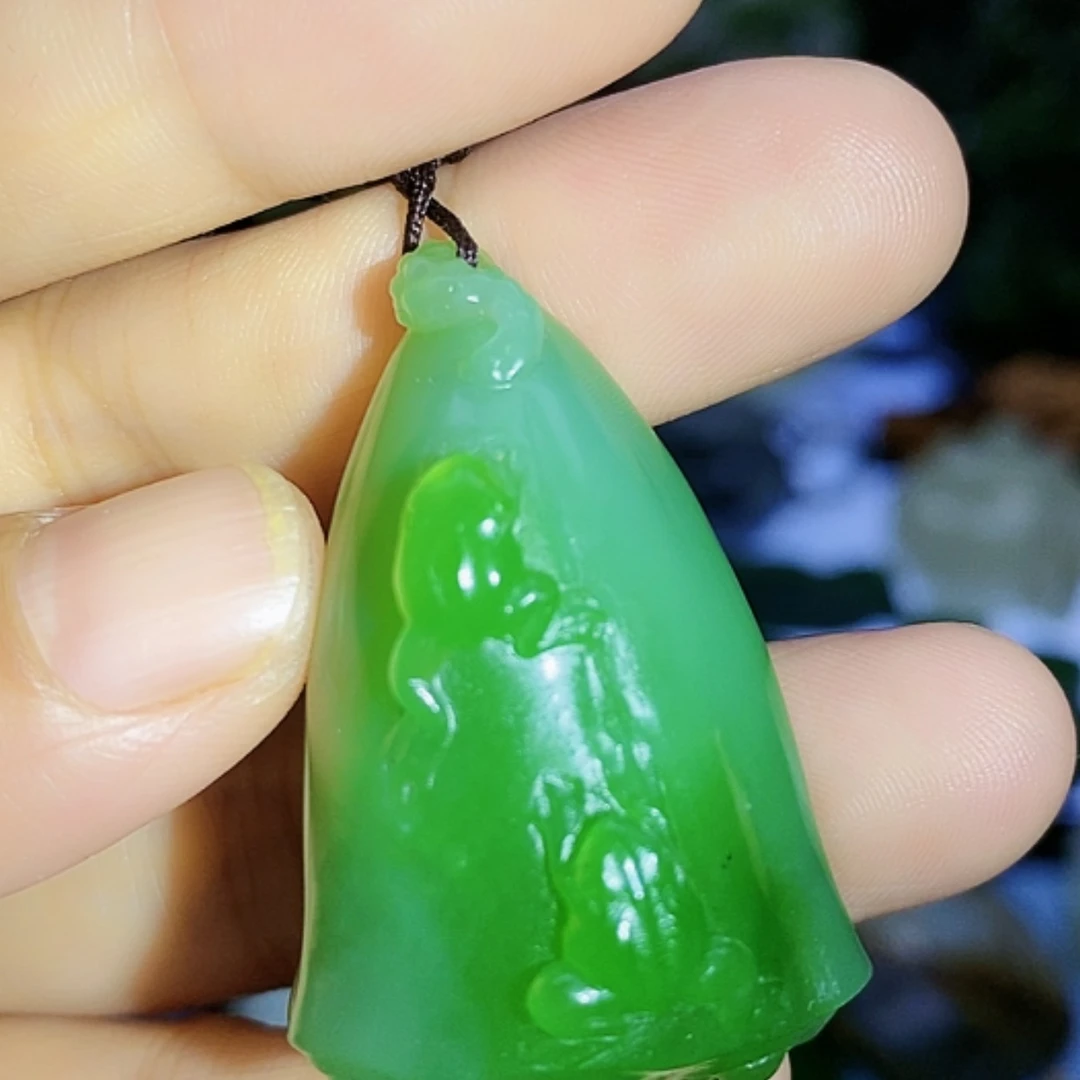 【闪购商品】和田玉（碧玉）挂件未镶嵌