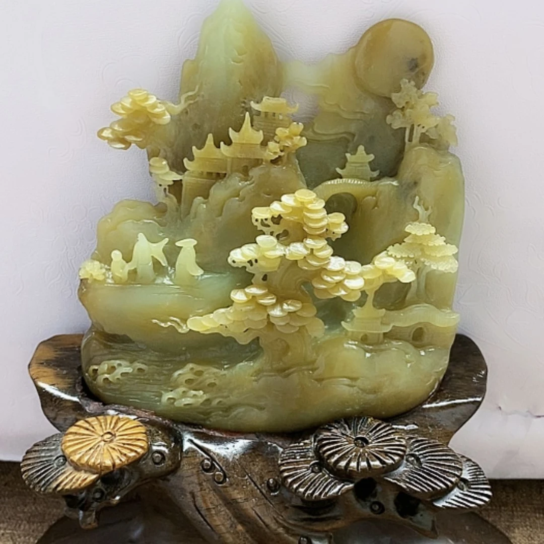 【闪购商品】和田玉(糖玉)摆件未镶嵌