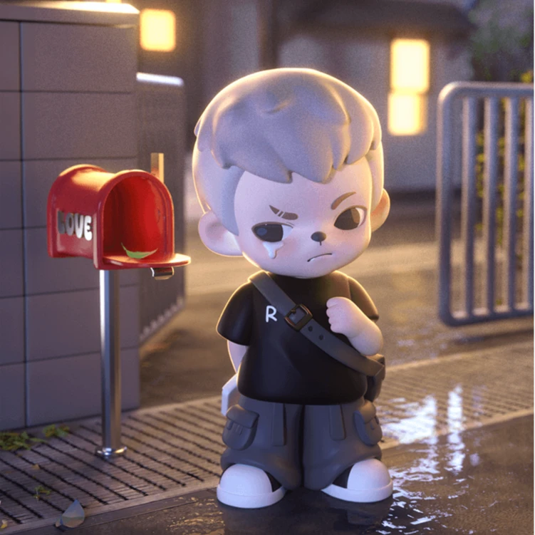 二代哥哥年少时光系列盲盒-拆盒拆袋-盒卡齐（默认官瑕）