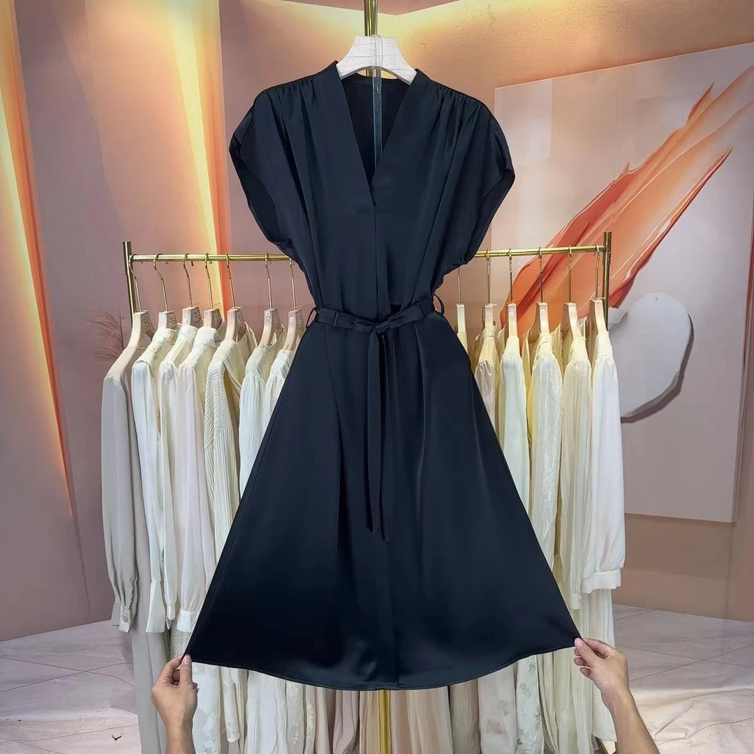 【RG395】2024年时尚气质百搭减龄显瘦新款女装连衣裙