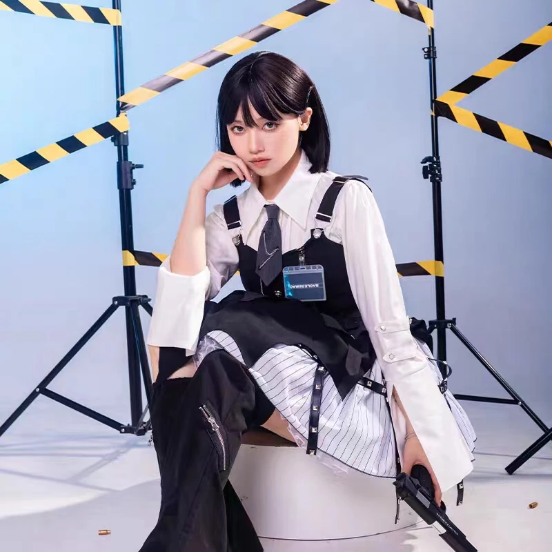 【现货】机工师FS大全套时尚套装女半裙送腿套腰包