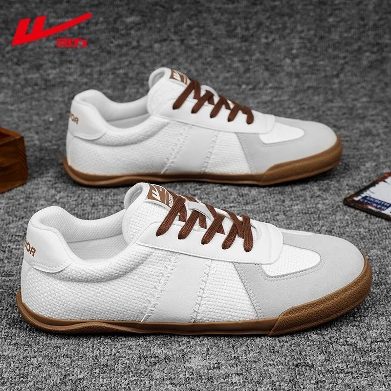 回力2024新款女鞋秋季透气百搭软底低帮情侣鞋轻便韩版潮流德训鞋