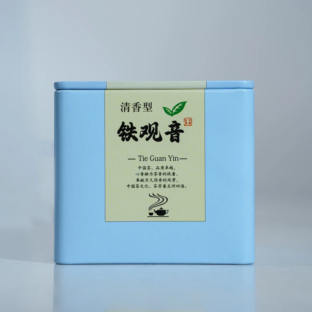 淘茶故事福建安溪经典罐装铁观音清香型70g一罐茶香清醇